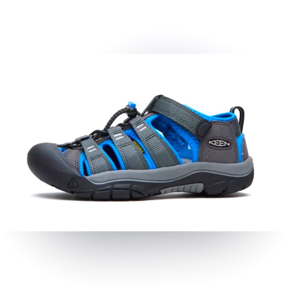 Keen Boys Newport H2 Blue and Gray Size 4
